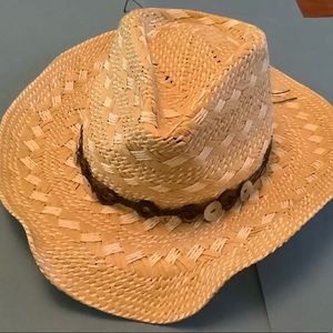 Cowboy Western Boho straw hat
